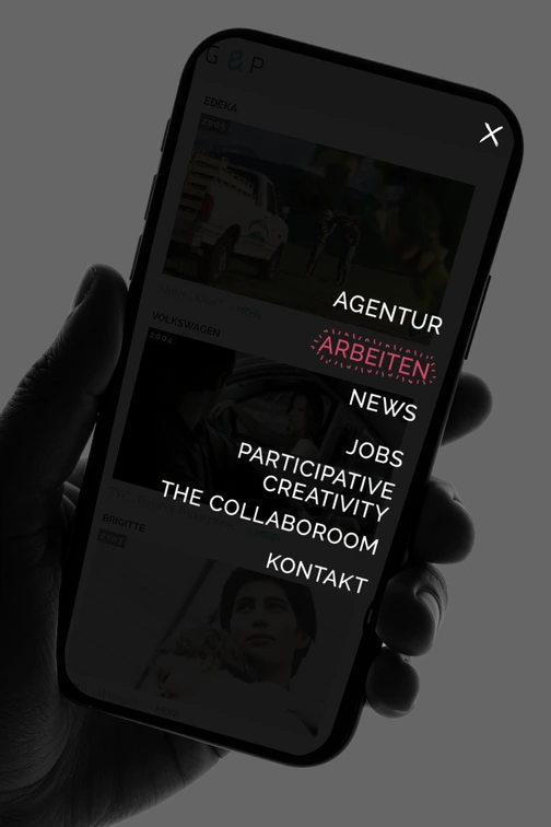 Phone mockup: illustration for the Collaboroom concept